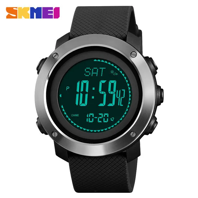 Thermometer Altitude Men Digital Watches