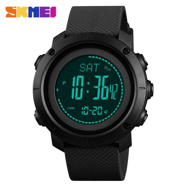 Thermometer Altitude Men Digital Watches