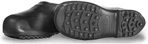 Tingley 1350.2X Hi-Top Rubber Cleated/Studded Outsole Boot, Size 2X, Black