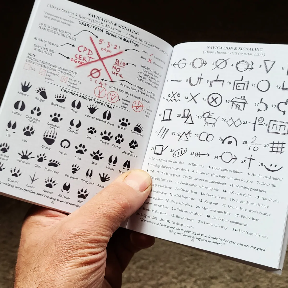 Tiny Pocket survival guide (ACW compact field manual)