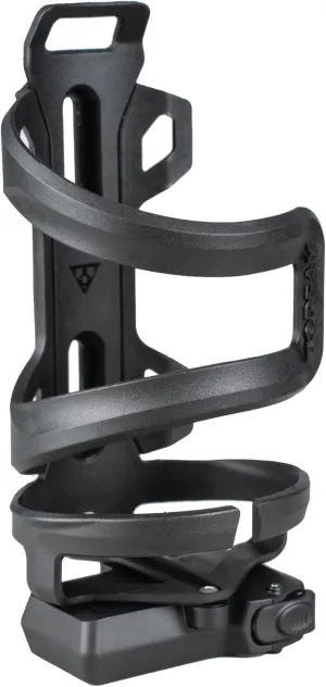 Topeak Dualside Water Bottle Cage Pro with Toolbox and Nano 11 Function Multi-Tool, Black
