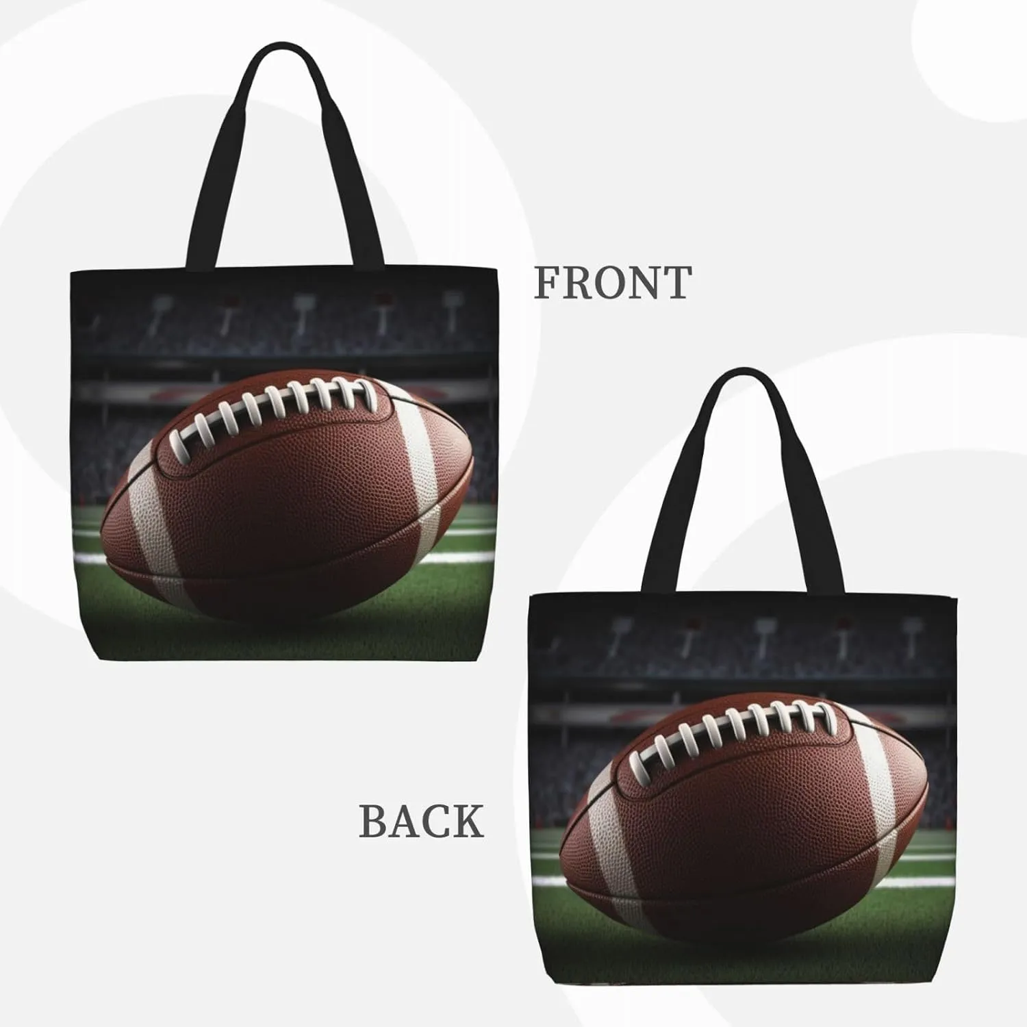 Tote Bag for Women Basketball On Fire Shoulder Bag with Zipper Handbag Large Capacity Reusable Grocery Bag