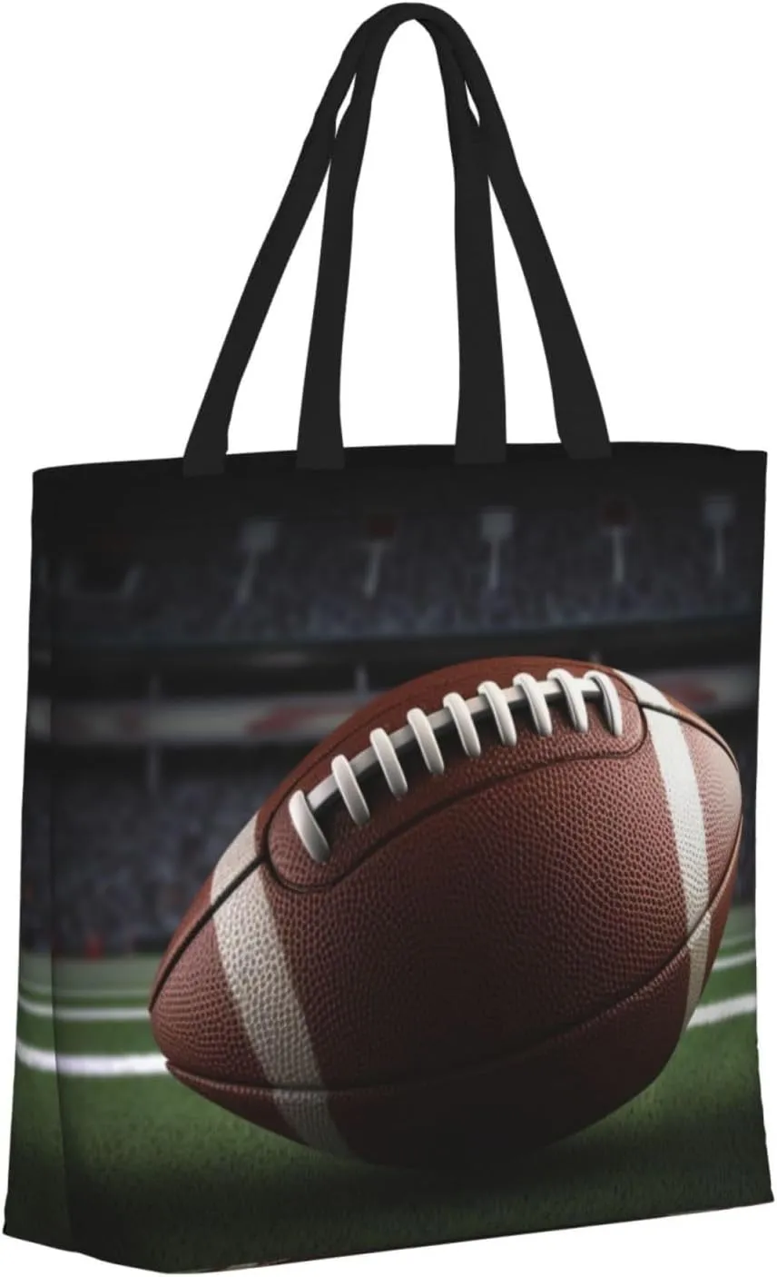Tote Bag for Women Basketball On Fire Shoulder Bag with Zipper Handbag Large Capacity Reusable Grocery Bag