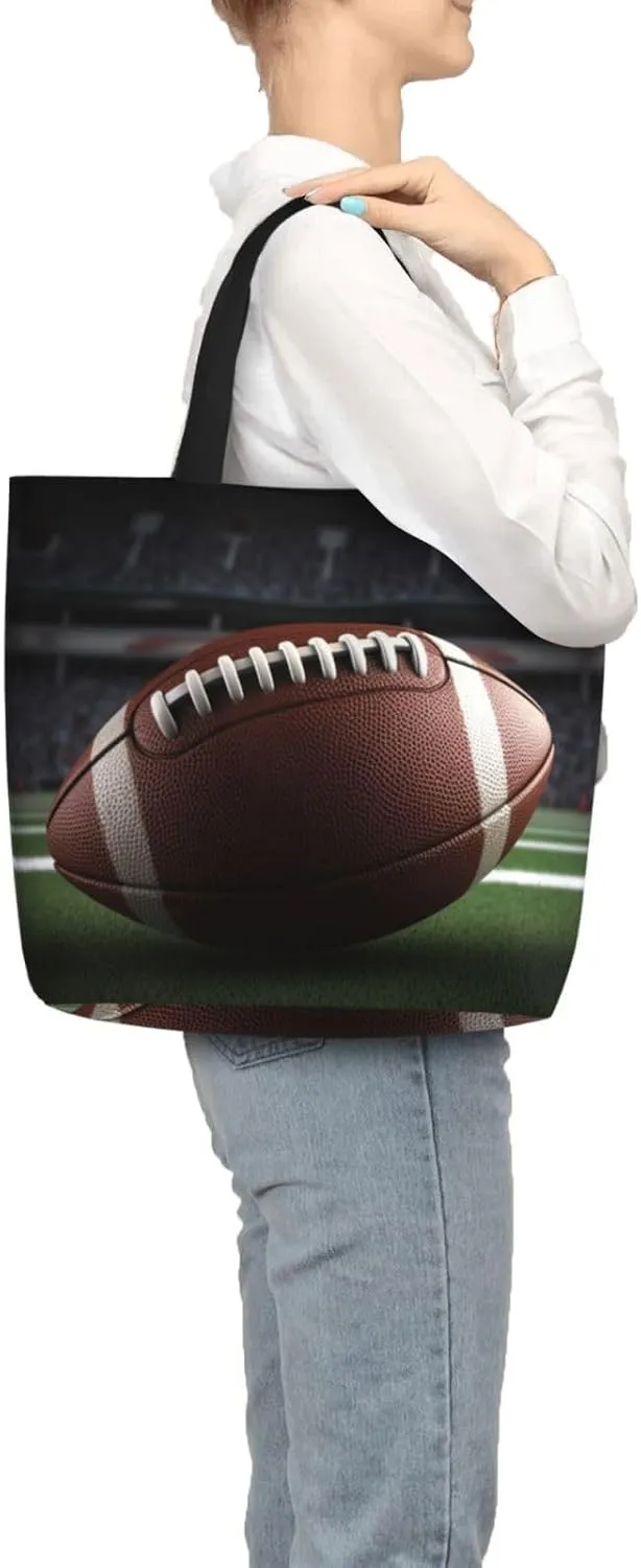 Tote Bag for Women Basketball On Fire Shoulder Bag with Zipper Handbag Large Capacity Reusable Grocery Bag