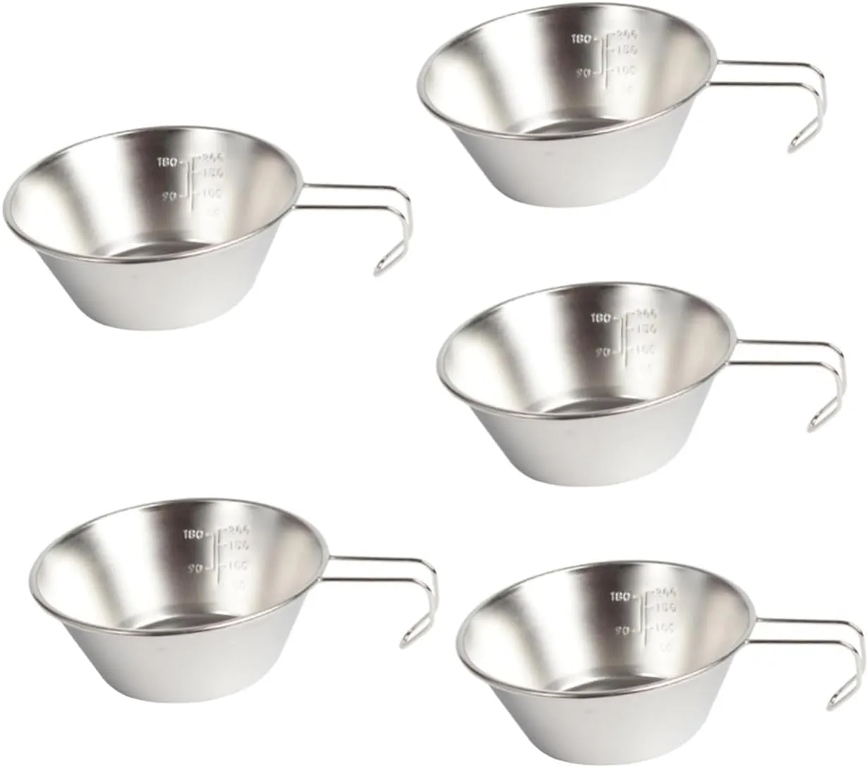 Toyvian Convenient Makgeolli Bowl Compact Water Cup for Camping Hiking and Picnics Durable Outdoor Accessory