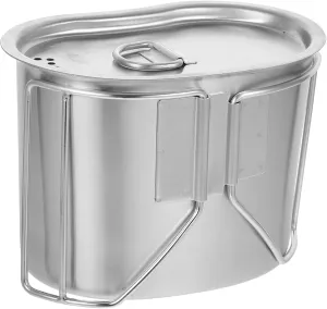 Toyvian Insulated Camping Mug Portable Cooking Pot Water Dispenser Lightweight Camping Gadget Easy to Clean Compact