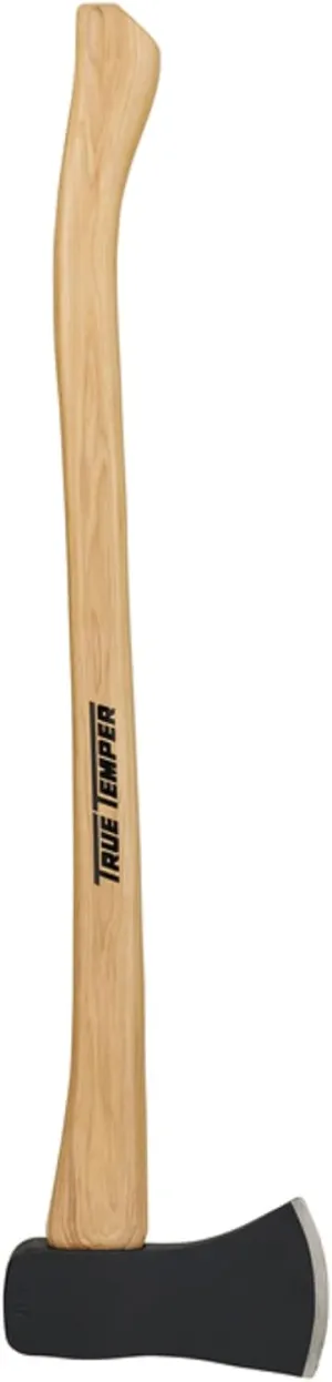 True Temper 20181000 3.5 Lb Gray Toughstrike Single Bit American Hickory Michigan Axe