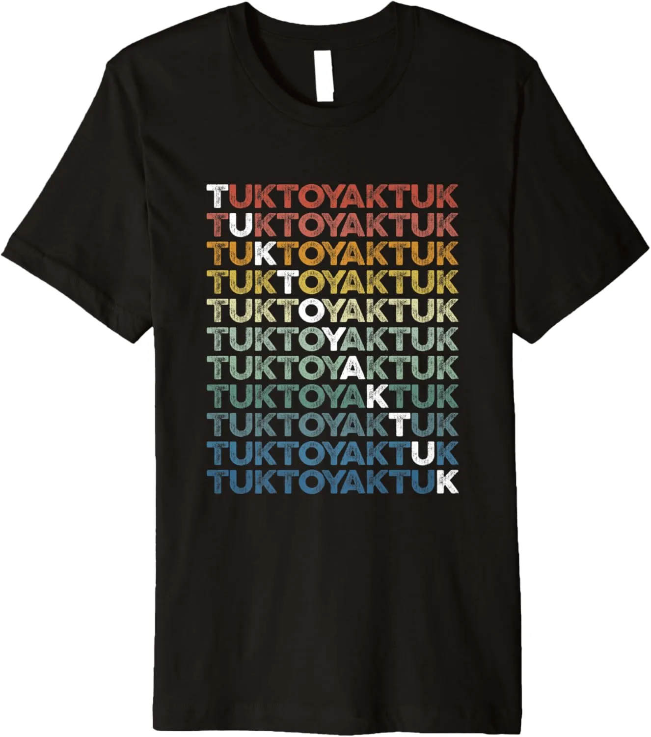 Tuktoyaktuk Northwest Territories Canada Retro Vintage Idea Premium T-Shirt