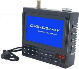 TV Signal Strength Meter, KPT-268AH DVB-S2 Satfinder Full HD Digital Satellite TV Receiver Finder Meter MPEG-4 DVB-S Sat Finder KPT 356H SATLINK WS-6933,Satellite Finder