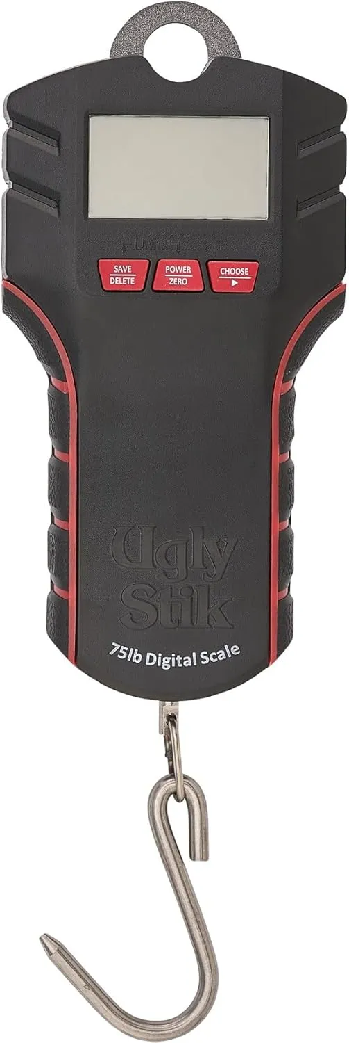 Ugly Stik Ugly Tools Digital Scale, Black/Red, Multi