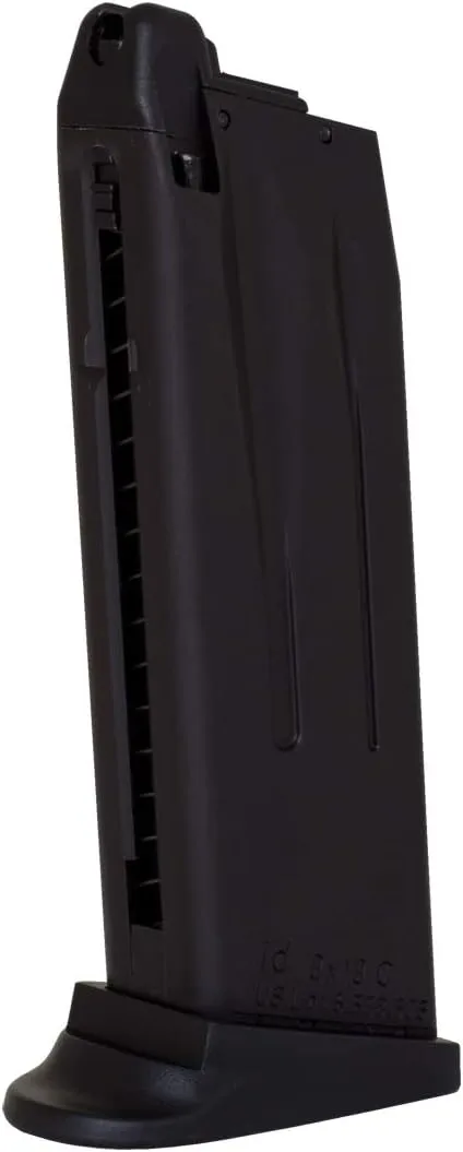 Umarex HK Heckler & Koch USP GBB Blowback 6mm BB Pistol Airsoft Gun Magazine, Fits HK USP Compact GBB (22-Round), Multi, One Size (2275005)