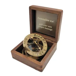 Unique Engraved Compass Gifts Personalized for US Army, Air Force, Coast Guard, Marines, Navy | Military Graduation, Promotion, and Veteran Retirement Gift