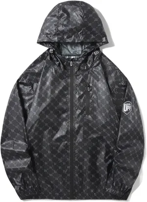 UPF 50  Sun Protection Quick Dry Full Zip Long Sleeve Sunscreen Clothing UV Protection with Pockets for Outdoor