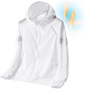 UPF50 Ice Silk Summer Fishing Rash Guard Shirts For Men Outdoor Lightweight Uv Skin Sun Protection Coat Quick Dry