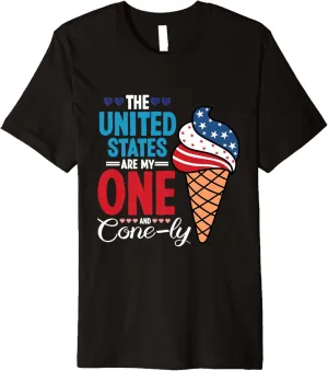USA are my one and cone-ly - 4th of July Premium T-Shirt