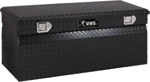 UWS EC20252 48-Inch Gloss Black Heavy-Wall Aluminum Truck Storage Box, RigidCore Lid