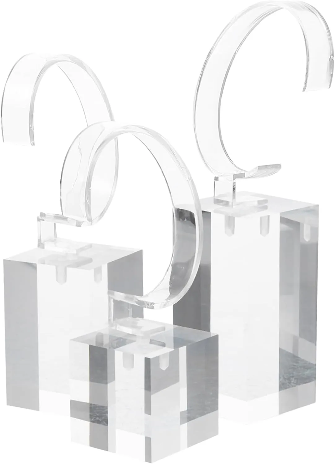 VALICLUD 3pcs Bracelet Stand for Boy Girl Multi-function Jewelry Display Rack Watch Holder for Bedroom Bathroom and Desktop Use