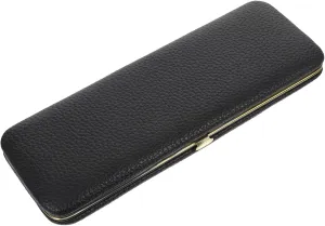 VALICLUD Eyelash Extension Tweezers Organizer Compact Magnetic Storage Box for Makeup Tools Pu and Material for Lash Travel-Friendly Design