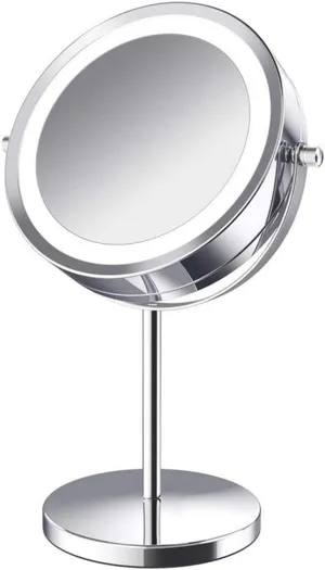 Vanity Mirror Makeup Compact Mirror Magnification Tabletop Vanity Table Round Mirror Double Sided Makeup Tool Makeup Mirror