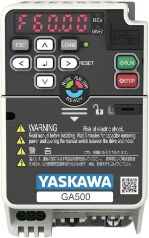 Variable Frequency Drive with Current Vector Technology - Compact, Flexible, Modbus Communication & SIL3 Safety Ratings_GA50U4004ABA 2 Hp 480V 3-Phase