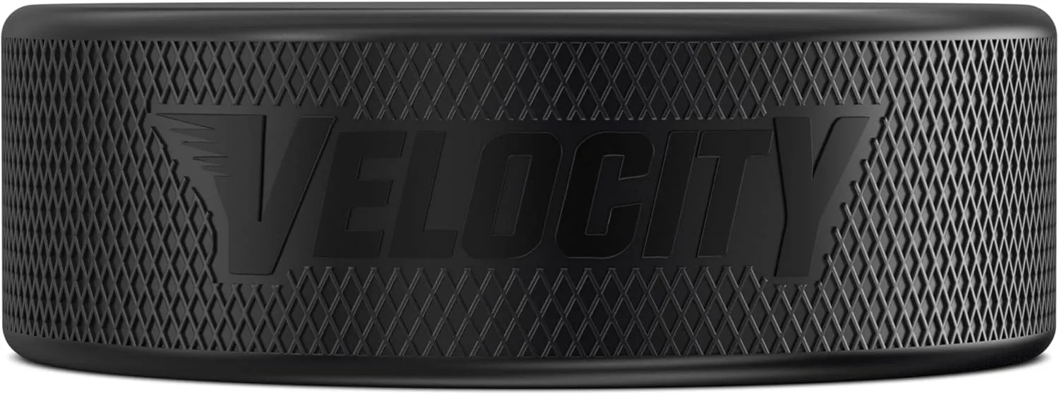Velocity Hockey Pucks, Junior Lightweight, Senior Official, Heavyweight Training Hockey Pucks, 5, 10, 25, 50, & 100 Pack
