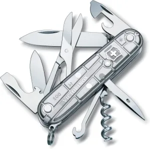 Victorinox Climber Swiss Army Knife, 14 Function Swiss Made Pocket Knife with 2 Blades, Corkscrew and Screwdriver