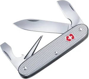 Victorinox Electrician Swiss Army Knife, 8 Function Swiss Made Pocket Knife with Electricians Blade and Wire Scraper - Silver