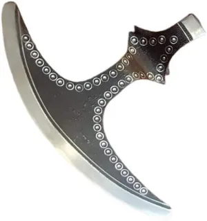 Viking Axe Blade Forged Camping Axe, High Carbon Steel EN 45 Sharp Blade Viking Bearded Nordic, Handmade Camping Axe Hatchet-Norse Axe, Tomahawk Vikings Bearded A15 Axe AZHAN STEEL CRAFT