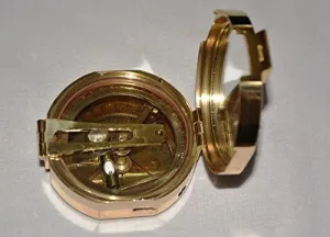 VINTAGE BRASS BRUNTON COMPASS SOLID BRASS BRUNTON COMPASS BRASS COMPAAS BOX GIFT