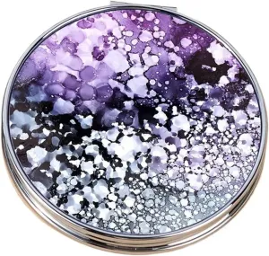 Vintage Hand Women Mini Compact Makeup Mirror Portable Green/Purple/Blue Bag Mirror for Purse, Pocket,Travel(Color-05)