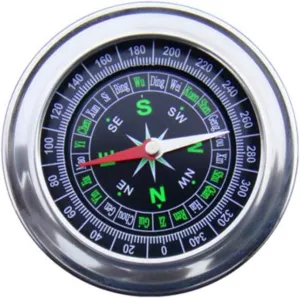 Vintage Pocket Compass for Classic Portable Compass Accurate Waterproof for Hiking Outdoor Camping Motoring Boating Backpacking Survival Emergency