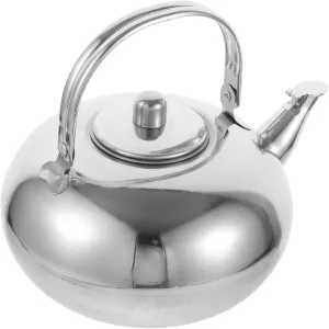 VOSAREA No Rust Tea Kettle for Gas Induction Electric Stovetops Stovetop Tea Pot Stainless Steel Construction