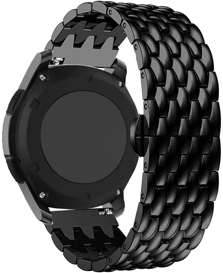 Watch Strap, Stainless Steel Strap Alloy Metal Replacement Strap Wristband Men's Women's Watch Band