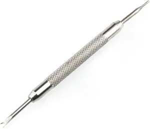 Watch Tool Accessories Metal Watch Band Repair Tools Stainless Steel Bracelet Watchband Opener Strap Replace Bar Connecting Pin Remover Tool Repair, Silver