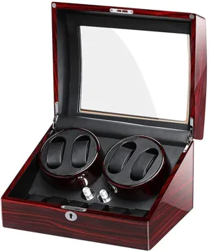 Watch Winder Household Automatic Rotate Ultra Quiet High End 4 6 Mechanical Watches Motor Box Collection Winding Box Gift