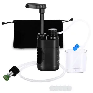 Water Filter Straw Mini Emergency Purification System Portable Outdoor Survival Gear