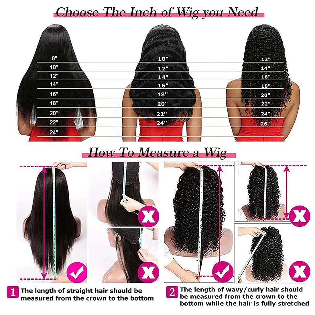 WENYAN Headband Wig Human Hair Deep Wave 18 Inch Wigs for Black Women Glueless None Lace Front Curly Wave Wig Brazilian Virgin Hair Wear and Go Wigs Machine Made 150% Density Natural Color