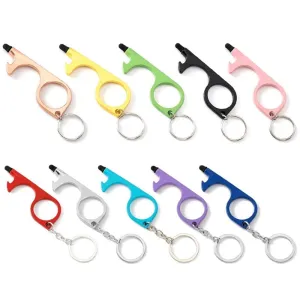 Wholesale Touchless Multi-Functional Tool Self Defense Keychain