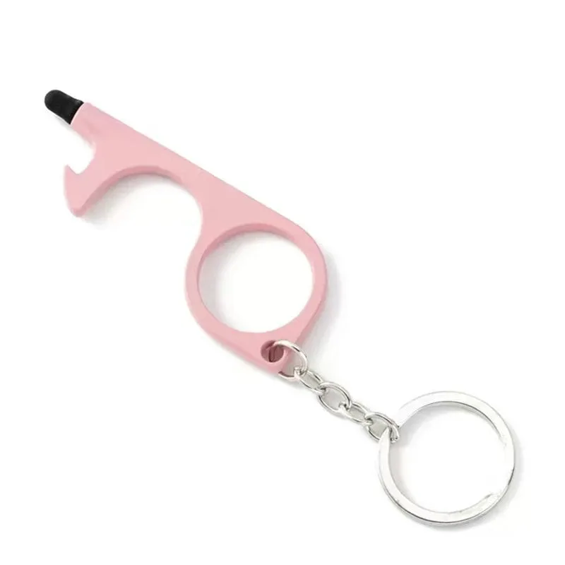 Wholesale Touchless Multi-Functional Tool Self Defense Keychain