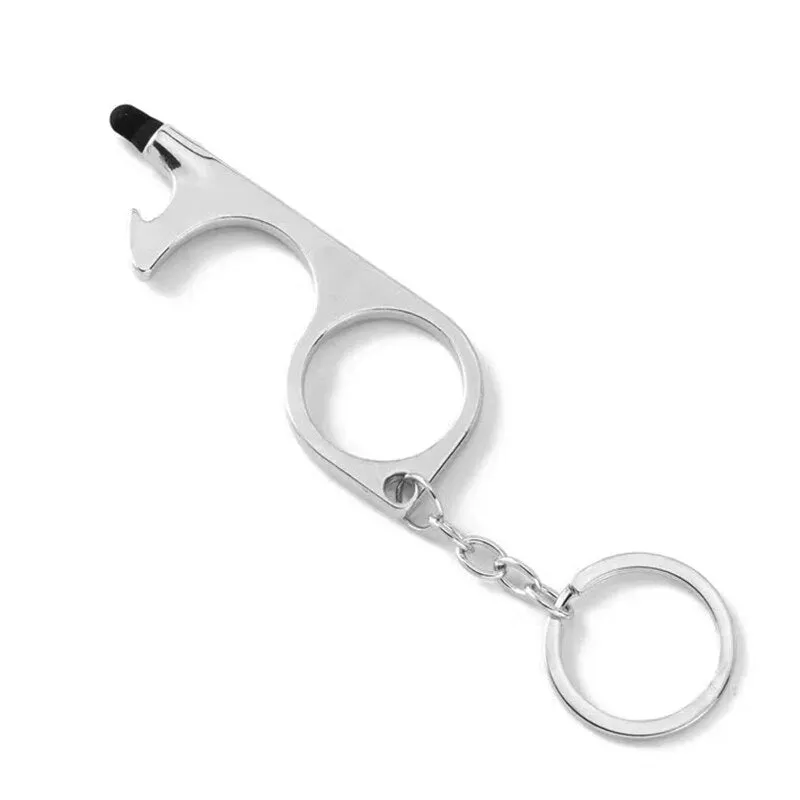 Wholesale Touchless Multi-Functional Tool Self Defense Keychain