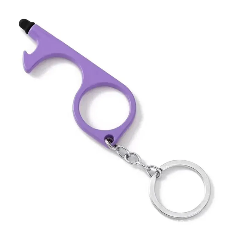 Wholesale Touchless Multi-Functional Tool Self Defense Keychain