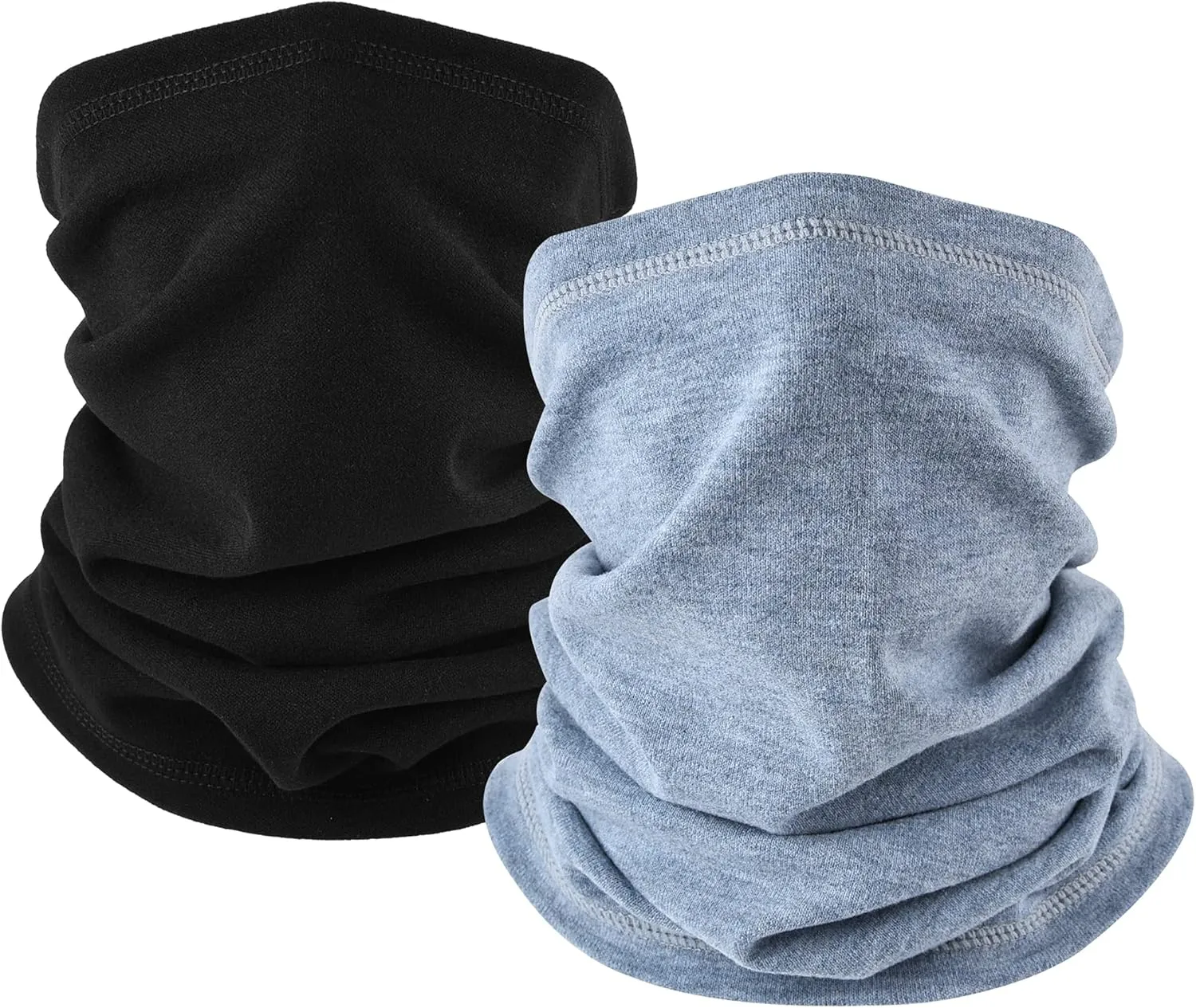 Winter Neck Gaiter Warmer, Soft Fleece Face Mask Scarf for Cold Weather Skiing Cycling Outdoor Sports