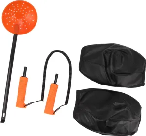 Winter Safety Kit for Ice Fishing, Retractable Ice Awls, Knee Pads, and Spoon, Essential Winter Fishing Equipment