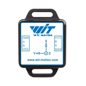 WitMotion WT901C-485 mpu9250 High-Precision Gyro Accelerometer Angle Magnetometer,9-Axis Digital Compass (Kalman Filtering, Modbus),Triple-Axis Tilt Angle Inclinometer for PC/Arduino/Raspberry Pi