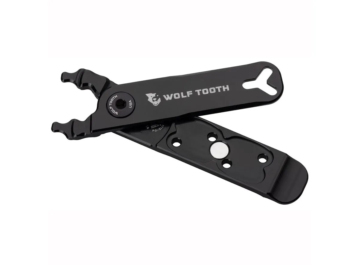 Wolf Tooth Components Combo Masterlink Pliers - Black-Black
