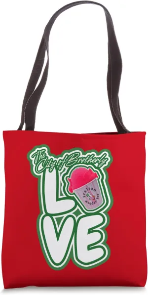 Wooder Ice Philly City of Brotherly Love Philadelphia Tote Bag