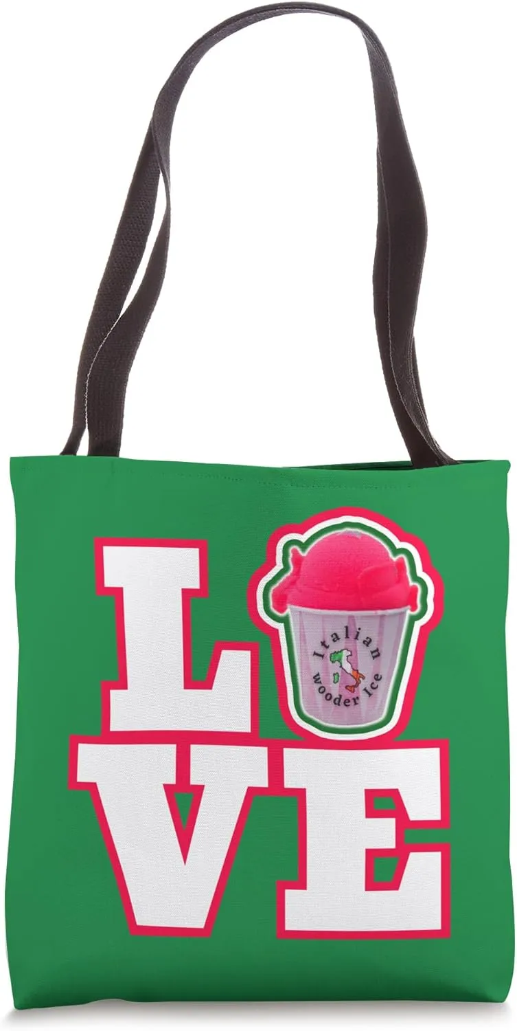 Wooder Ice Philly Love Park Philadelphia Italian Water Ice Tote Bag