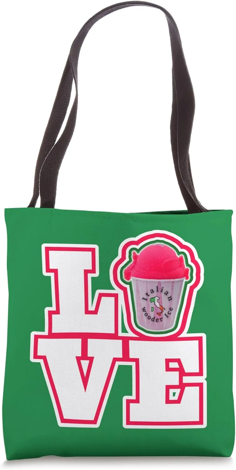 Wooder Ice Philly Love Park Philadelphia Italian Water Ice Tote Bag