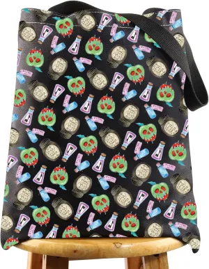 WZMPA Evil Villain Cosmetic Bag, Poison Inspired Gift Zipper Pouch, Travel Bag, Survival Kit (Villains Poison BL TG)