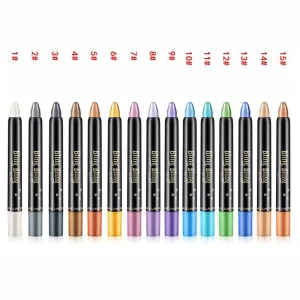 Xaena Neutral Eyeshadow Stick,Warm to Cool Cream Matte Shimmer Creamy Smoky Eyeshadow Pencil Crayon,Pro Waterproof & Long Lasting Starter Shiny Eyeshadow Stick for Women Girls Holiday Gifts (ALL)
